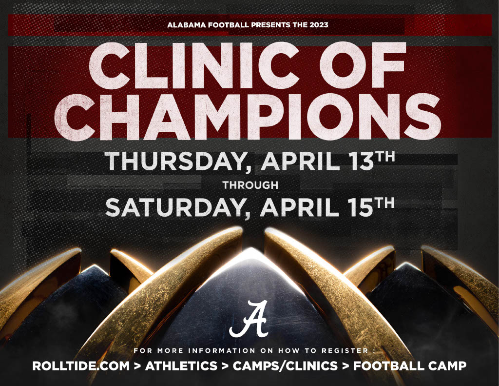 Alabama Crimson Tide Football Coaches Clinic